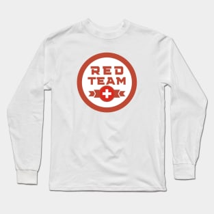 Cybersecurity Red Team Switzerland Gamification Badge CTF Long Sleeve T-Shirt